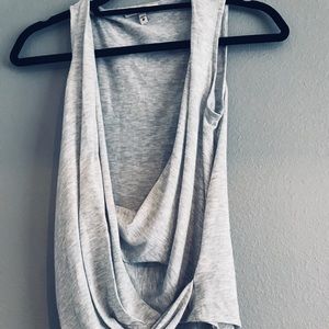 Loose fitted tank top.